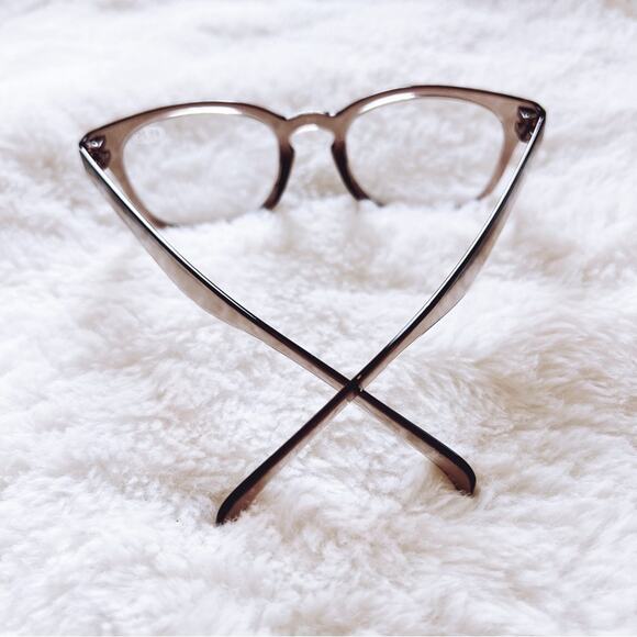 Mason Clear Brown Modern Chic Reader Glasses - Picture 8 of 9